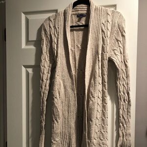 Beautiful Gap Sweater Cardigan in Cream,